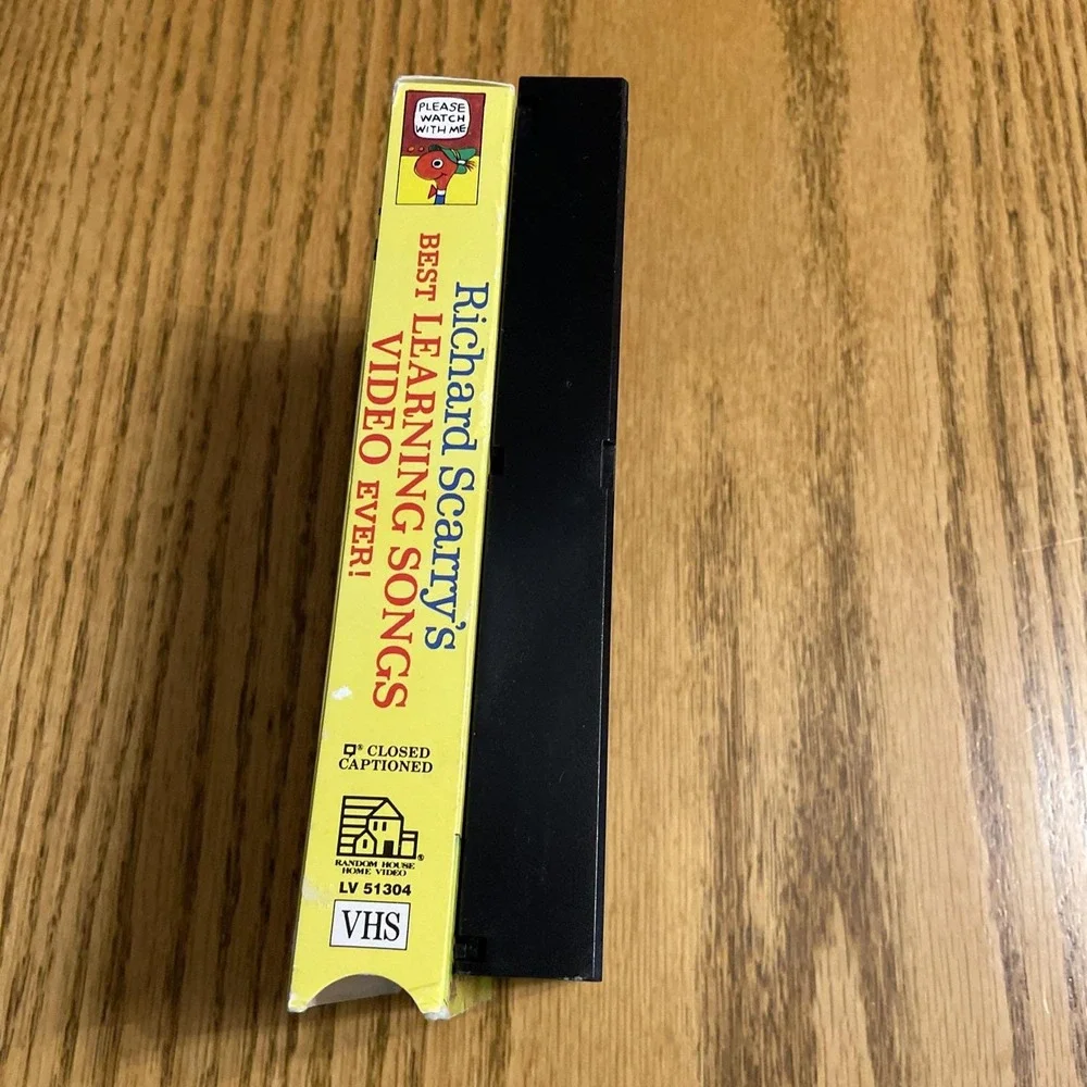 Richard Scarrys Best Learning Songs Video Ever (VHS, 1993)